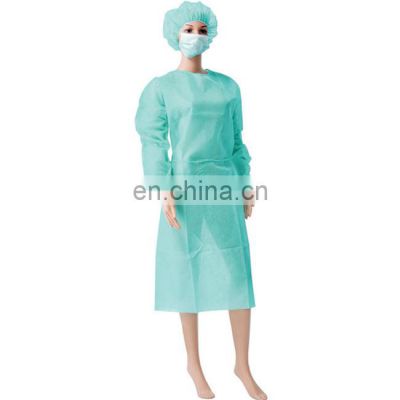 Non Woven Disposable Isolation Gowns 30gsm