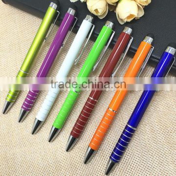 2016 new metal pen with touch pen