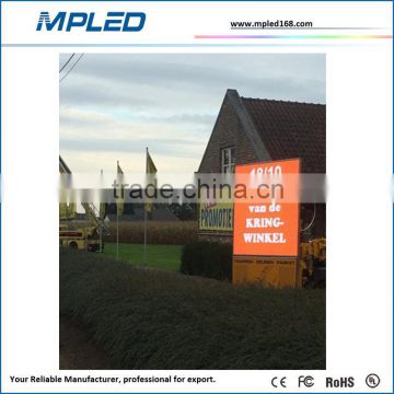 7500 bright DIP/SMD outside application high profile outdoor P10 led panel as adverts components