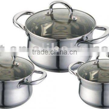 Cookware set,saucepan,casserole,frypan,6pcs