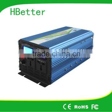 LCD display 2000w pure sine wave power inverter with charger