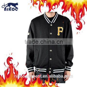 Fashion Casual Outdoor Cotton Fleece Jackets with Tackle Twill