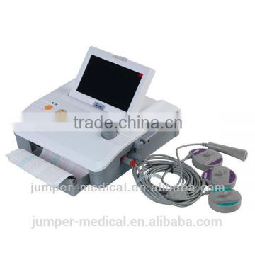 Jumper medical high quality factory price 7'' 10.1'' 12.1'' fetal monitor,twins fetal monitor