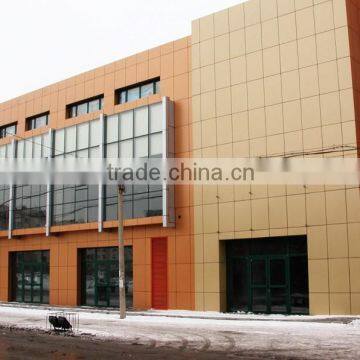 2013 Facade and cladding ACP aluminium composite panel curtain wall