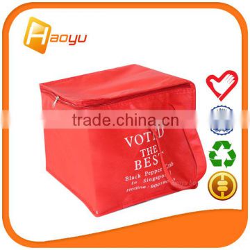 Alibaba China insulated lunch bag with zipper