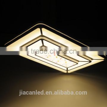 LED lighting rectangular 72W modern cerling lamp for bedroom living room made in China