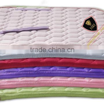 Horse Satin Saddle Pads / Horse Riding Quilted Saddle Pads / Horse Colors Saddle Pads