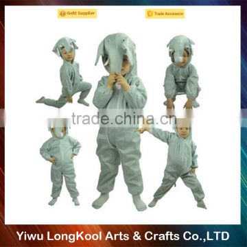 Wholesale High quality kids party perform animal costume elephant mascot costume