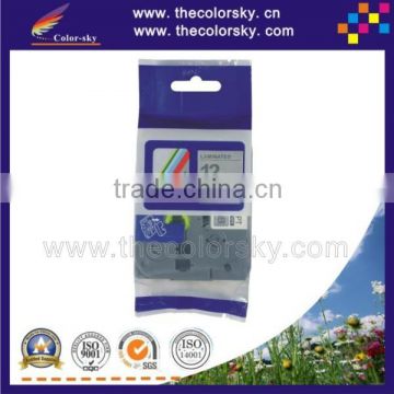 (TZe-931) 2pcs BLACK ON SILVER tape label cartridge for brother P-touch TZe-931 TZe 931 TZ-931 TZ 931 1/2" (12mm)