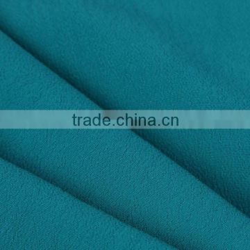 crepe voile shirt fabric solid color 100% viscose fabric