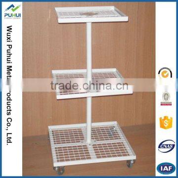 top supplier flower display wire rack cross