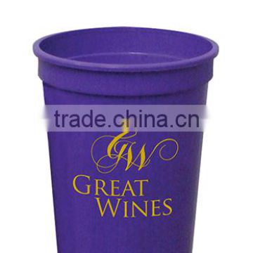 12oz Printed Smooth Colored Cups