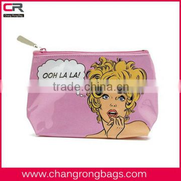 3D Comic women cartoon printed wash bag /Journey cosmetic pouch /toilet pouch                        
                                                Quality Choice