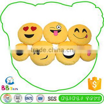 Newest Hot Selling Customised Cute Plush Toy Smiley Pillow