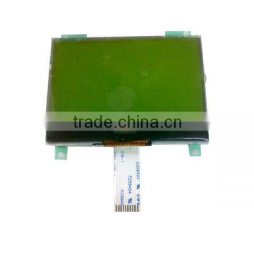 fog screen 128x64 dot matrix LCD screen Yellow-Green High Quality HG12864K3