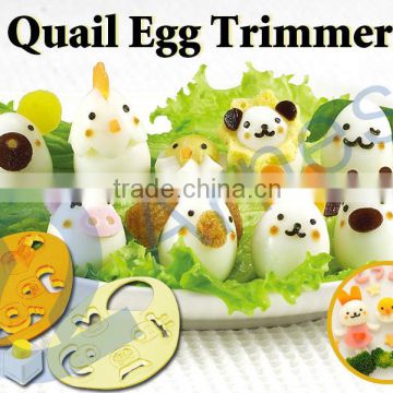 lunch bento box tool makers plastic cookies cutter kitchen ware egg boiler cooker punch machine quail egg trimmer food cutter