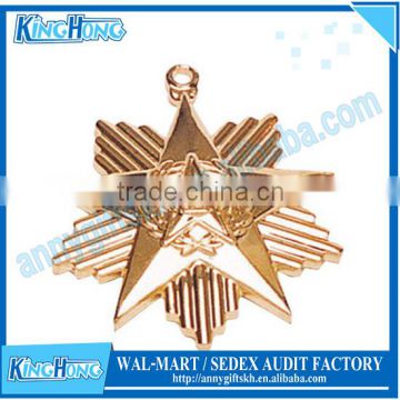 Star shape custom military medal