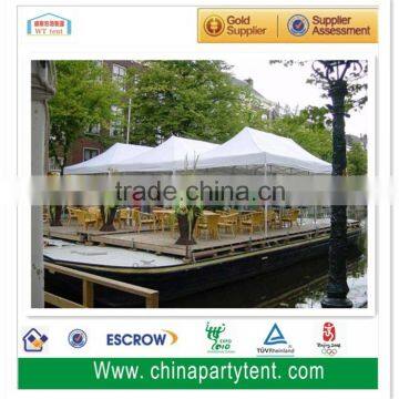 Alibaba china provide customized logo aluminum frame folding tent