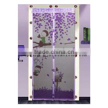Free installation type Door stripe anti-mosquito screen door in summer screen door magnetic