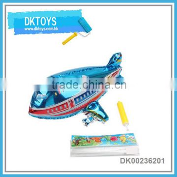 Inflatable friction plane with inflatable tube