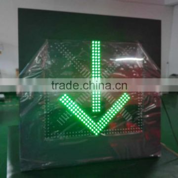 Lane Control Sign/LED Indication Sign easy control hot sell portable led lane sign arrow board driving guide lane sign
