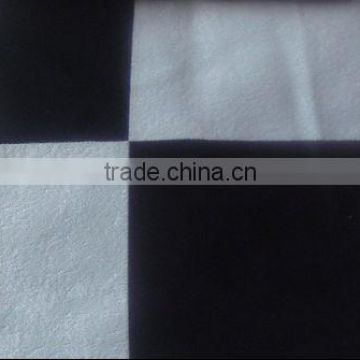 black and white clolor curtain fabric