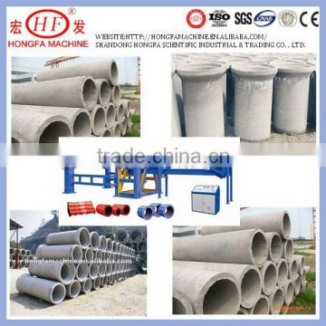 big and long concrete pipe making machine screw rolling pipe machine large diameters cement pipe machine