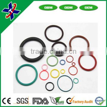 Heat resistant Colored silicone rubber O ring.