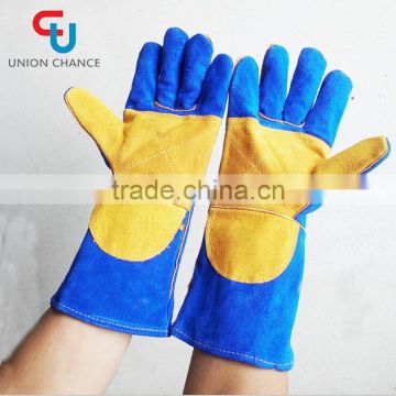 Cow leather gloves Work gloves cow split Working arc-welder's glove