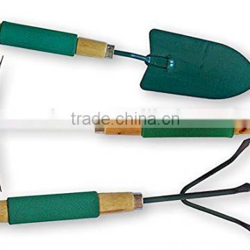 Gardening Tool Bundle (Set of 3), Hoe, Shovel & Rake