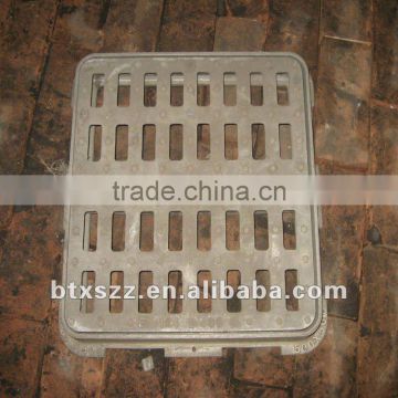 D400 500*500mm cast iron trench drain grid
