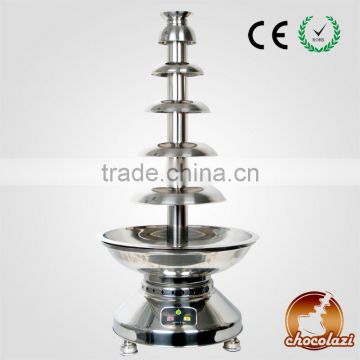 CHOCOLAZI ANT-8110 Auger 6 tiers 304 stainless steel commercial chinese fondue