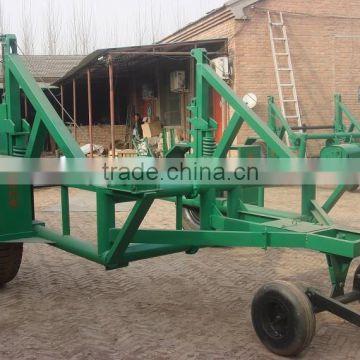 12-15T Hydraulic Cable Drum Trailer MADE IN CHINA / Heavy duty cable reel vehicle