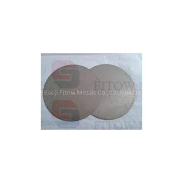 Microns Sintered Porous SS 316L Stainless Steel Disc Filter