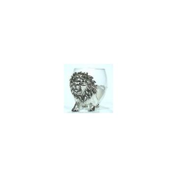 Sell Silver Plated Lion Coffee / Tea Cup for Bar