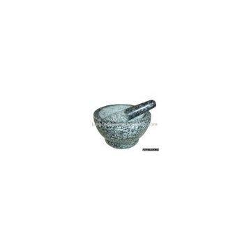 MARBLE MORTAR AND PESTLE 1