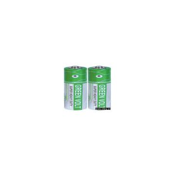 R20 D Size Carbon Zinc Battery (Green Volt)