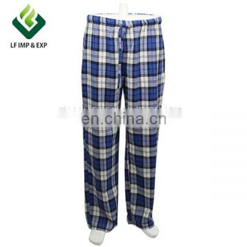 Men's 100% Cotton Super Soft Flannel Plaid Pajama Pants