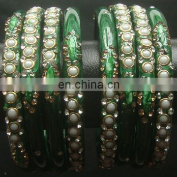 Handmade jewelry bangles manufacturer , glass bangles jewellery supplier, lakh lac bracelet jewelry, copper bangles exporter