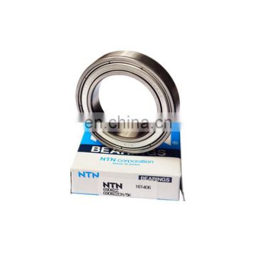 thin wall type 16000 series 16014 16015 16016 C3 chrome steel deep groove ball bearing japan ntn bearings