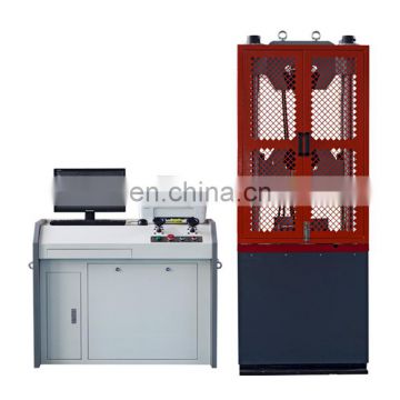 High precision hydraulic universal compression testing machine for screws tensile universal testing machine