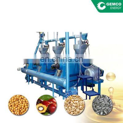 Factory price oil extraction machine set up turnkey palm oil processing line for edible oil