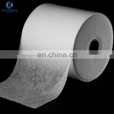 For Baby Adult Diaper Top Sheet Supplier of Punching Hydrophilic Through-air Nonwoven Hot Air Nonwoven Fabric Filter Fabric 24g