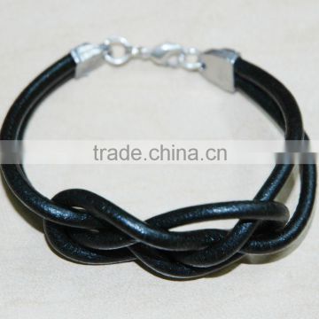 316L Stainless Steel Leather Bracelets