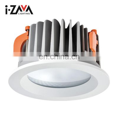 Factory Price Interior Home Office Decoration165MM Cutout IP54 Aluminum Recessed 28w 32w COB LED Down Light