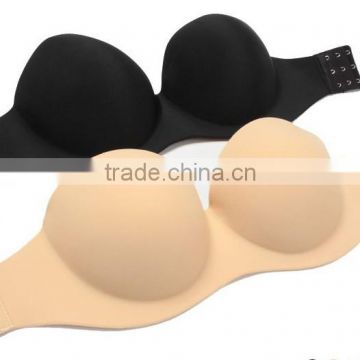 We Have Stocks Various Colors Young Girls Underwear Seamless Invisible Bra Wedding Strapless Bra Lingerie 300pcs/Lot