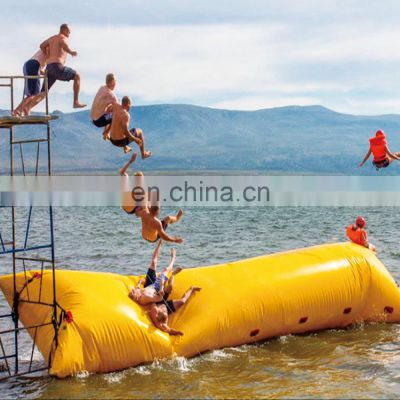 Inflatable Launch Bag Jumping Pillow Water Catapult Blob