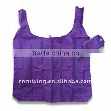 190 T Organi foldable nylon eco bag