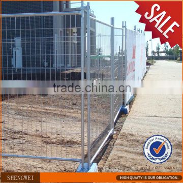 retractable construction site fence panels