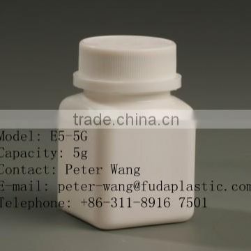 plastic pharmaceutical bottle/vial/container